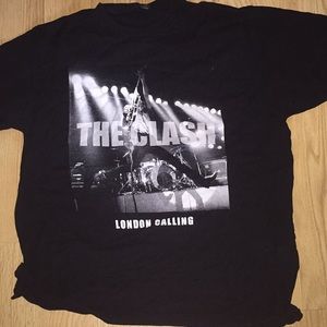 The clash London calling t-shirt